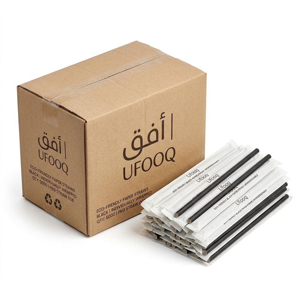 شفاطات بلاستيك عريضة للعصائر